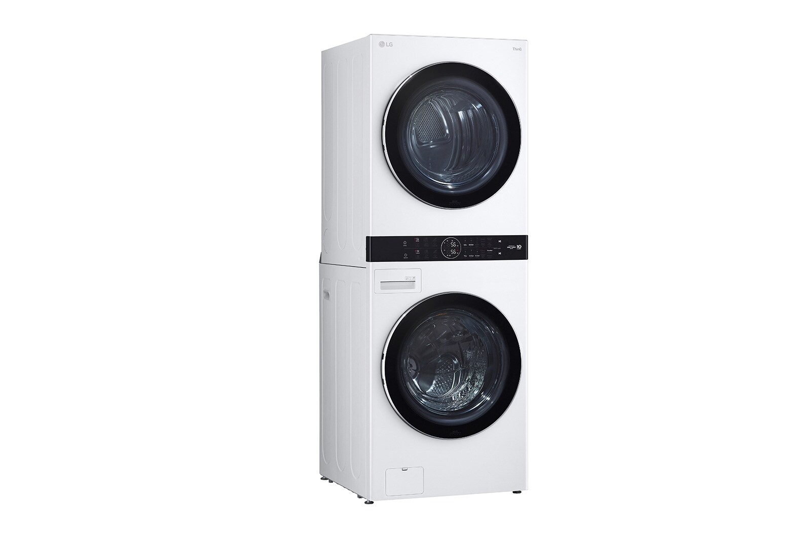 LG  Combo: Torre de lavado LG WashTower™ (con secadora de Gas) + Sistema de vapor LG Styler. La pureza y frescura del vapor con la eficiencia de la inteligencia artificial., WK22WS6-S3MFBN