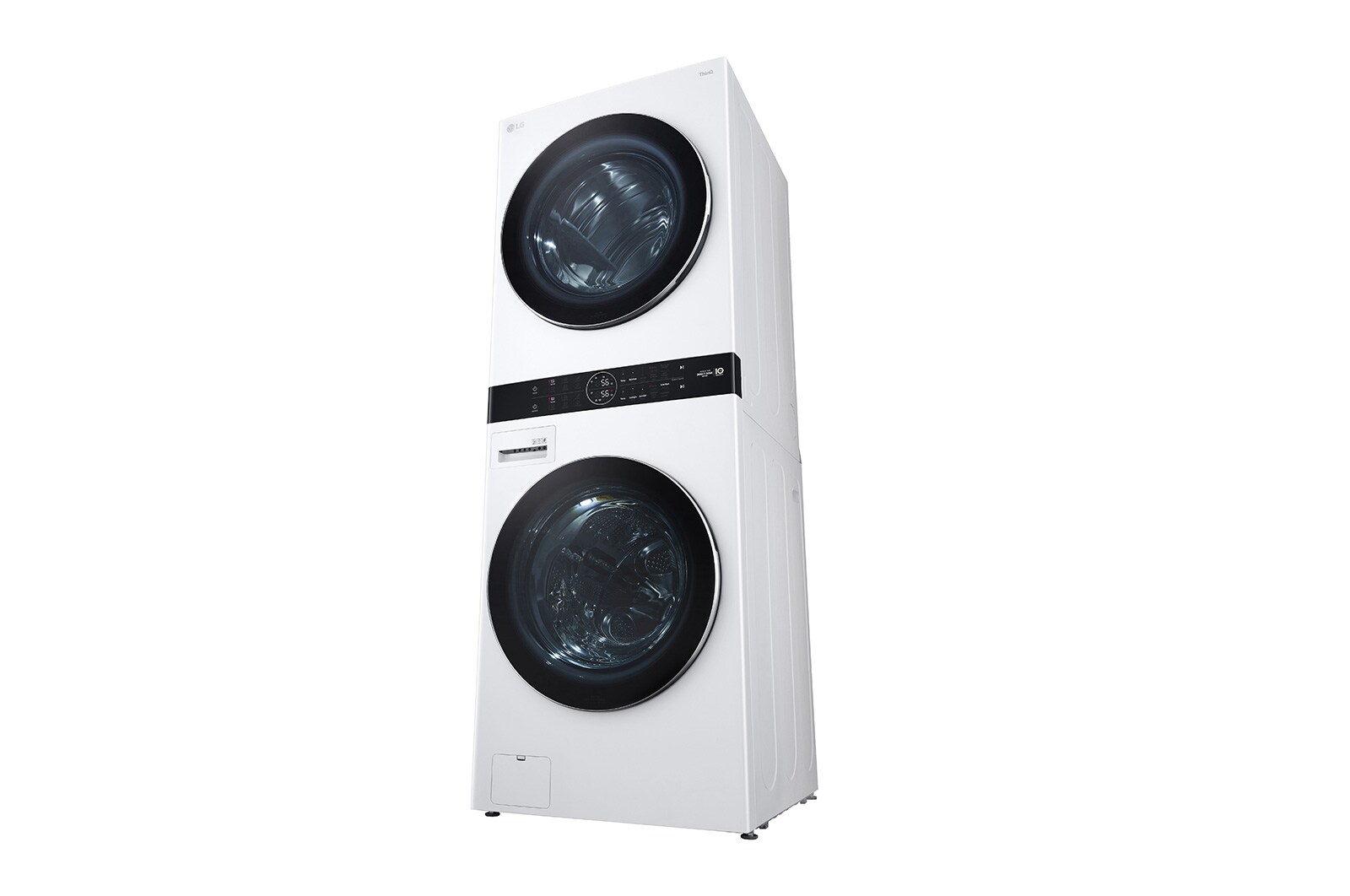 LG  Combo: Torre de lavado LG WashTower™ (con secadora de Gas) + Sistema de vapor LG Styler. La pureza y frescura del vapor con la eficiencia de la inteligencia artificial., WK22WS6-S3MFBN