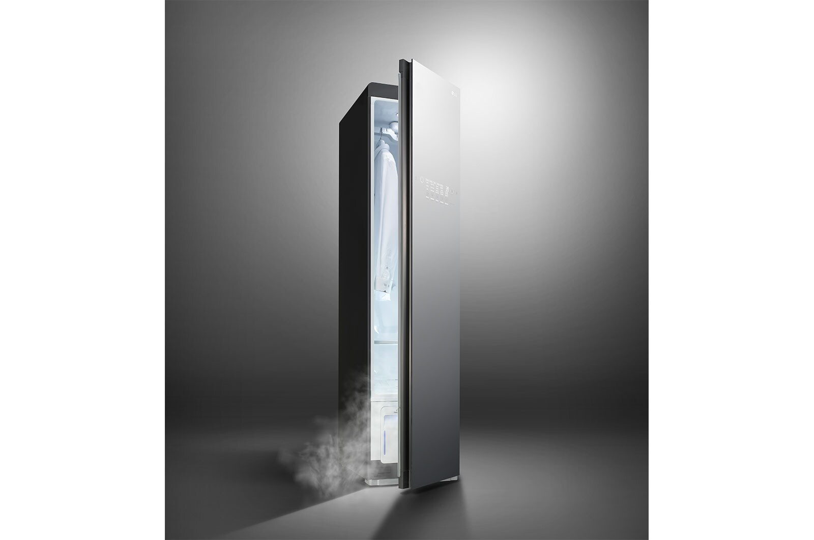 LG  Combo: Torre de lavado LG WashTower™ (con secadora de Gas) + Sistema de vapor LG Styler. La pureza y frescura del vapor con la eficiencia de la inteligencia artificial., WK22WS6-S3MFBN