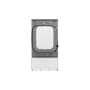 LG Lavadora LG Carga Frontal Inteligente con Pedestal, con AI DD™ (Inteligencia Artificial) con TurboWash  y conectividad ThinQ, capacidad 22 Kg– Color Plata, WM22VV2S6GR.WDP4V