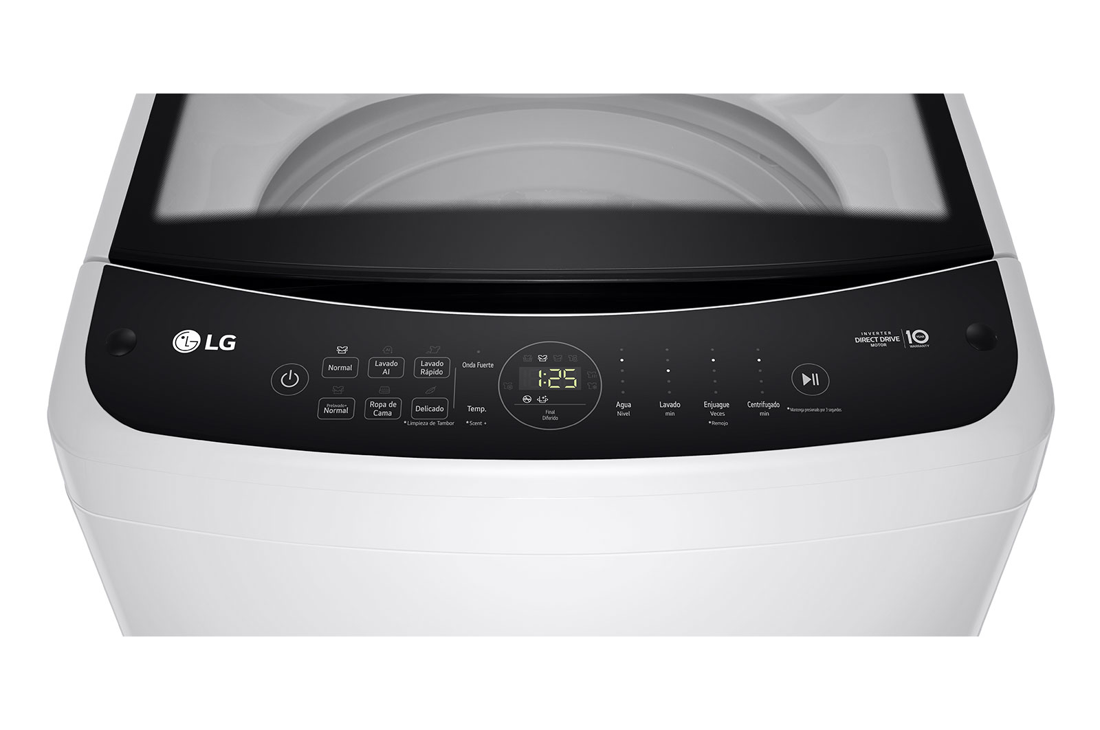 LG Lavadora LG Carga Superior AI DD™  18 kg, WT18WV6