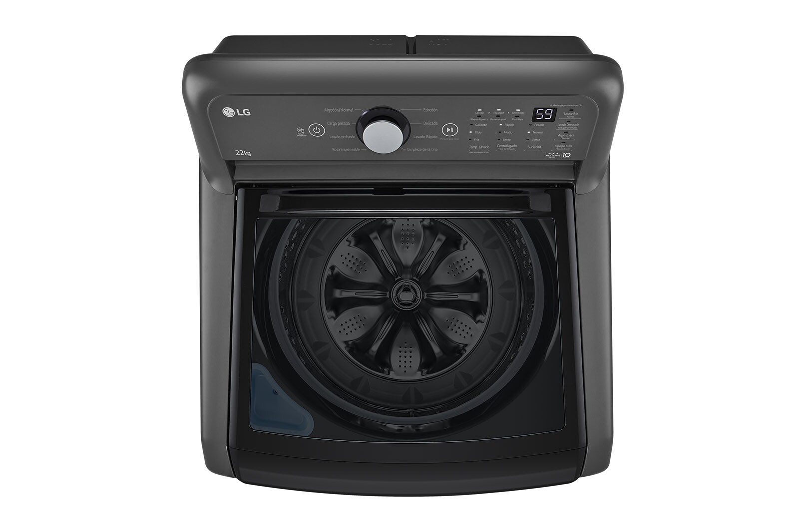 LG Lavadora LG Carga Superior 6 Motion DD 22kg, WT22MT6HK