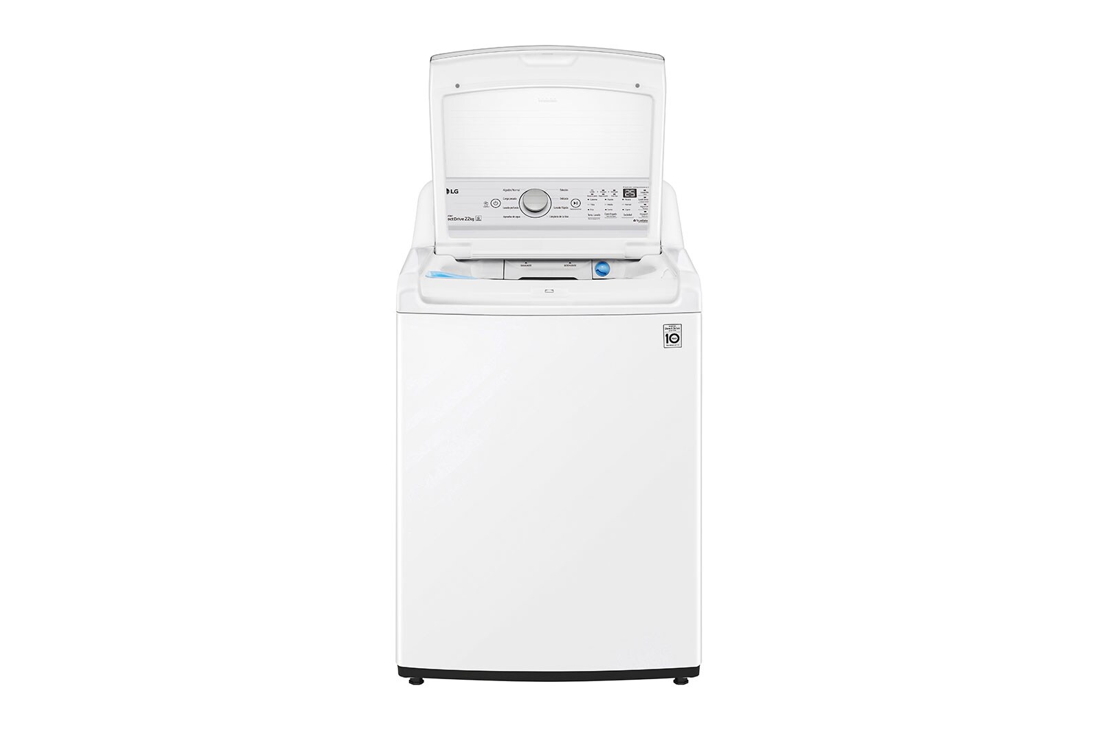 LG Lavadora Carga Superior Motor Inverter 22kg, WT22WT6HK