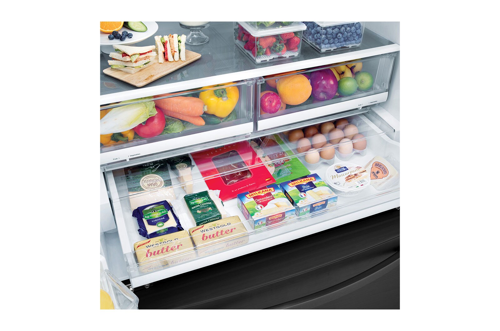LG Refrigerador French Door 28 pies³ Instaview™, GM28XID