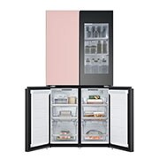 LG Refrigerador LG InstaView™ Color Rosa Inteligente 22 piés cúbicos |LINEAR INVERTER, LM92BVJ