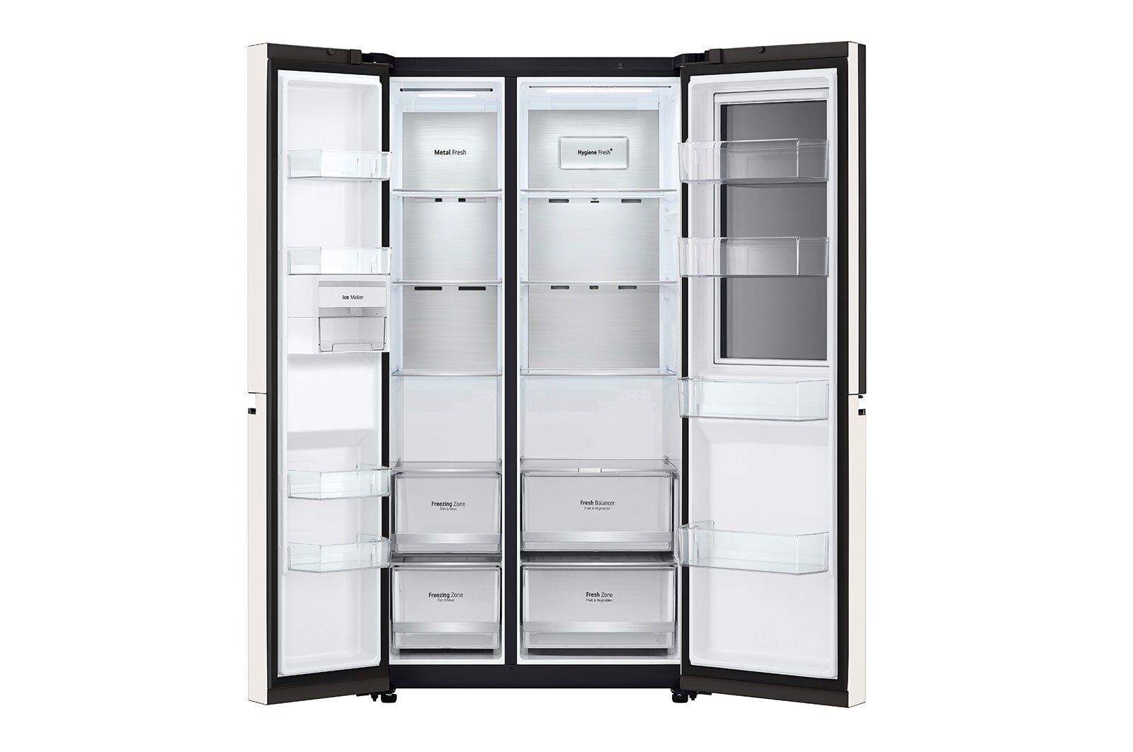 LG Refrigerador InstaView™ Side by Side 23 pies³, VS23BQB