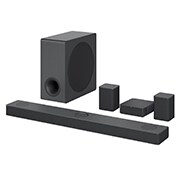 LG Soundbar | Barra de sonido LG S80QR | 5.1.3 canales | Dolby Atmos y MERIDIAN, S80QR
