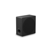 Angled view of the subwoofer