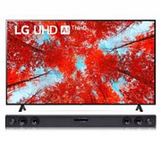 Front view and soundbar