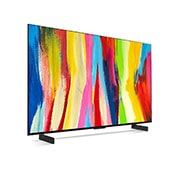 LG Pantalla LG OLED evo 42" C2 4K Smart TV con ThinQ AI, OLED42C2PSA