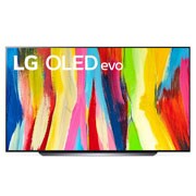 LG OLED83C2PSA Front view 