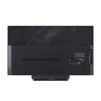 Rear view of LG OLED evo AI C5 4K Smart TV.