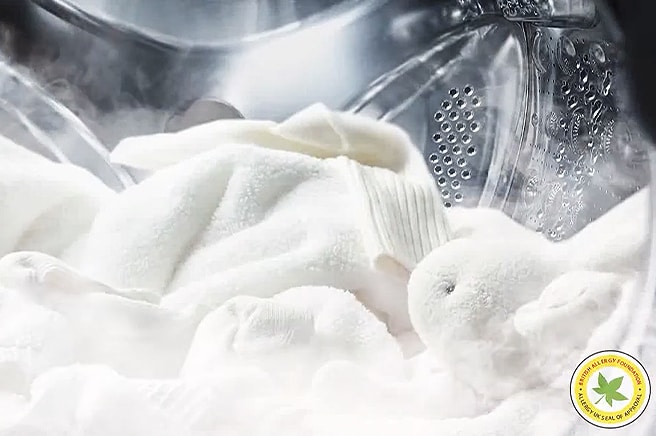 Reduce el 99.9% de los ácaros vivos del polvo doméstico	