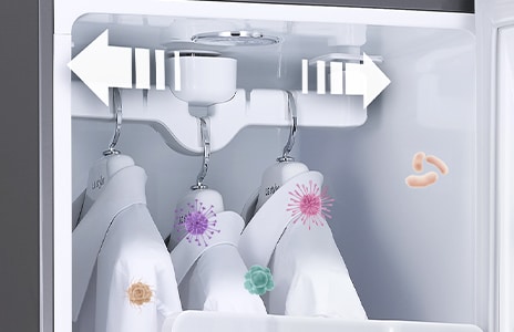 Refresca tu ropa sacudiendo los malos olores