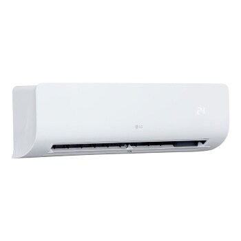 Air conditioner left side half open image
