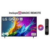 Pantalla LG AI QNED QNED80 50 pulgadas 4K SMART TV 2024 ThinQ AI