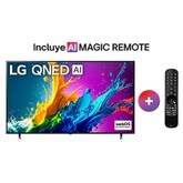 Pantalla LG AI QNED QNED80 86 pulgadas 4K SMART TV 2024 ThinQ AI