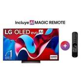 Pantalla LG AI  OLED evo AI C4 55 pulgadas 4K SMART TV 2024 ThinQ AI