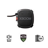 Bocina Bluetooth portátil LG XBOOM Go XG2TBK de grado militar y batería de 10 horas de duración