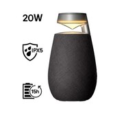 LG XBOOM 360 XO2TBK bocina bluetooth con sonido omnidireccional 360° , negro