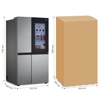 LG Refrigerador LG SidebySide 27.83 pies³ InstaView™, VS27BXQP