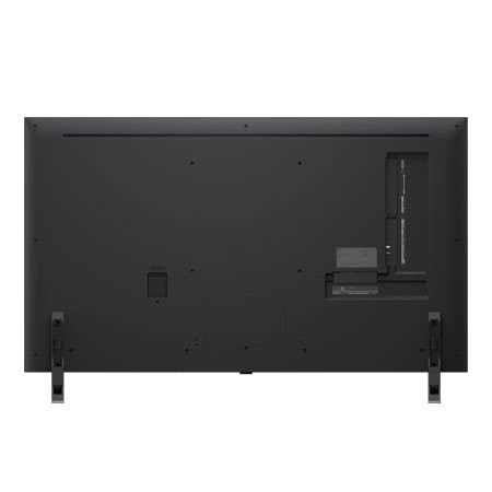 Vista posterior del TV LG QNED evo QNED85