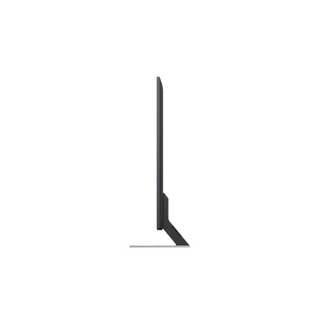 Vista lateral izquierda del TV LG QNED evo QNED85 
