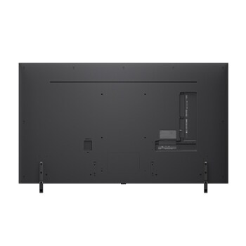 Vista posterior del TV LG QNED evo QNED85