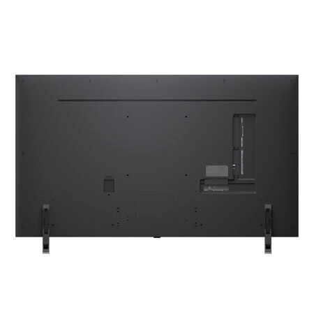 Vista posterior del TV LG QNED evo QNED85