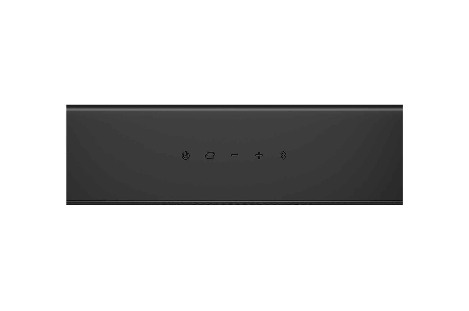 Soundbar right side close-up