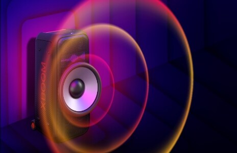 Imagen de la XBOOM para mostrar los bajos