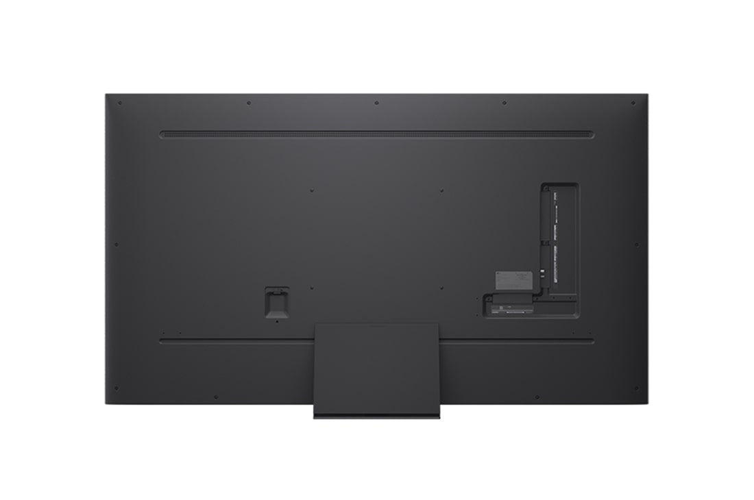 Rear view of LG QNED evo QNED86 TV