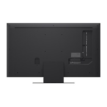 Rear view of LG QNED evo QNED86 TV