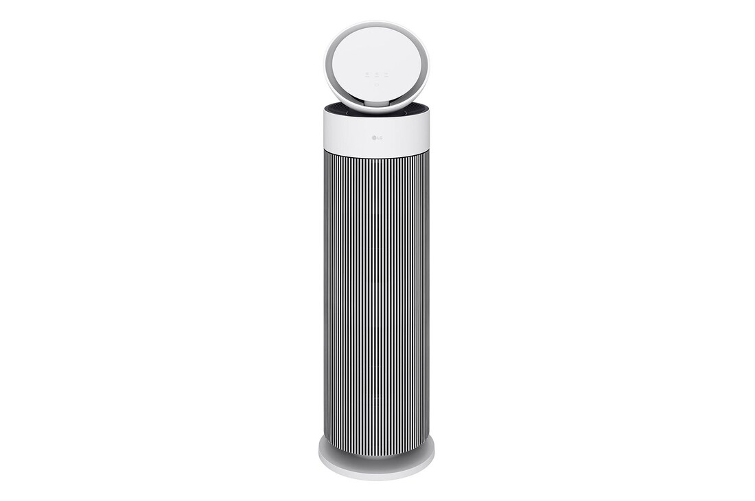 Front view of the LG PuriCare™ AeroBooster Air Purifier AS55GGWX0.AML