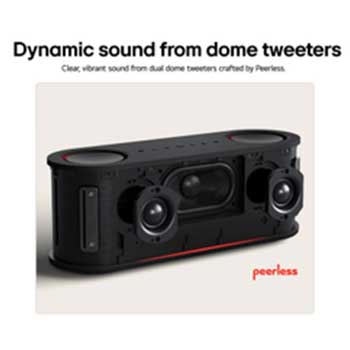 USP card: Dual dome tweeters