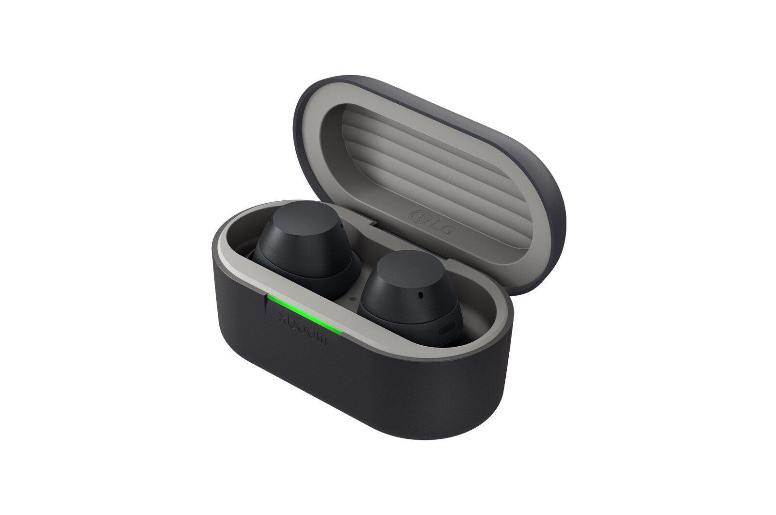 cradle rear view with earbuds inside