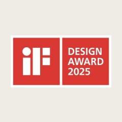 iF Design award 2025 winner's logo