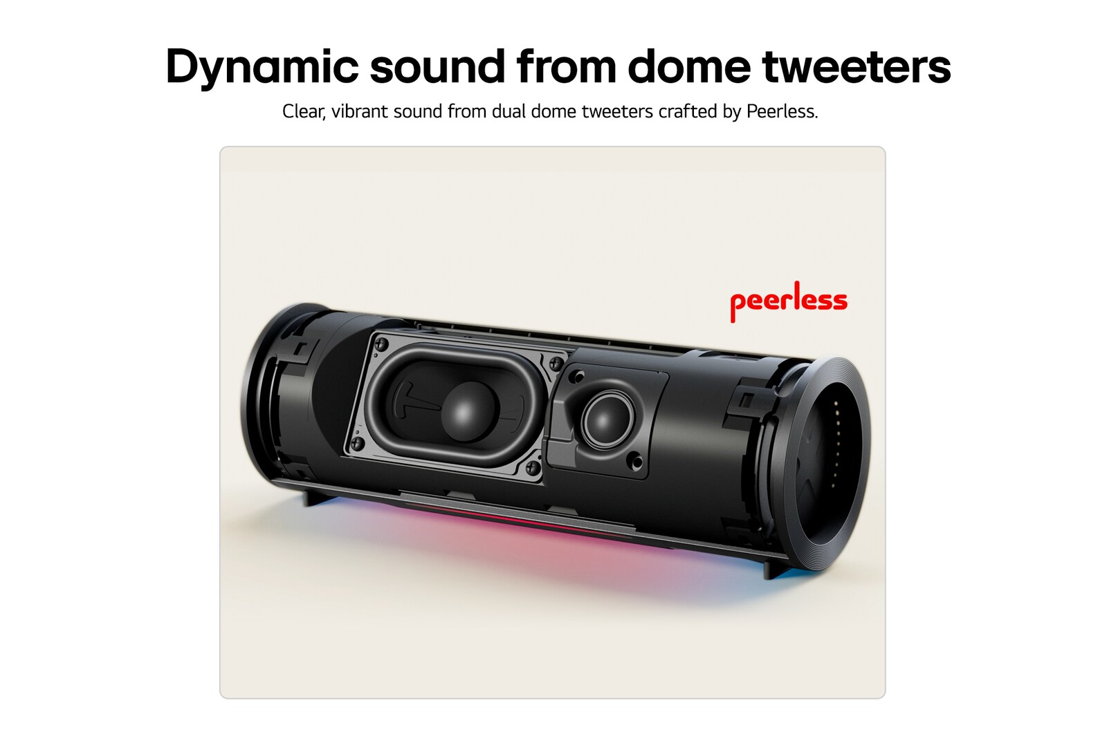 USP card: Dome tweeter