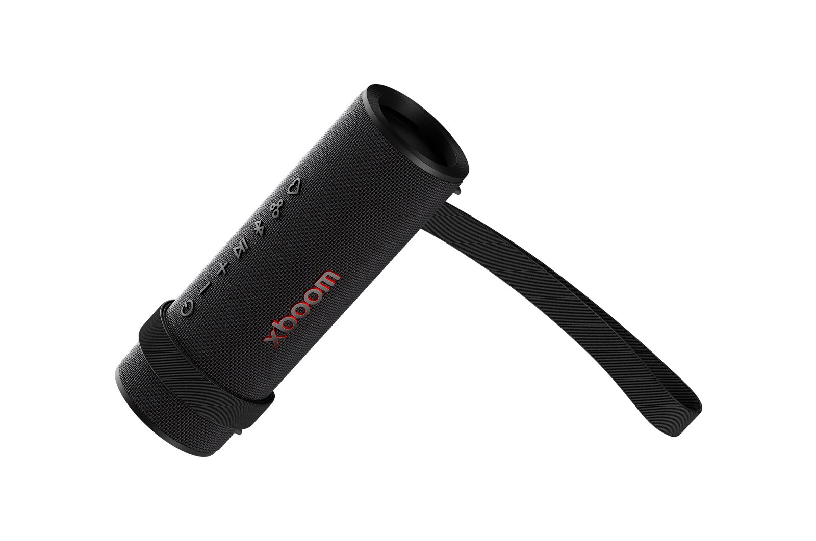 front view from bottom with handle untied