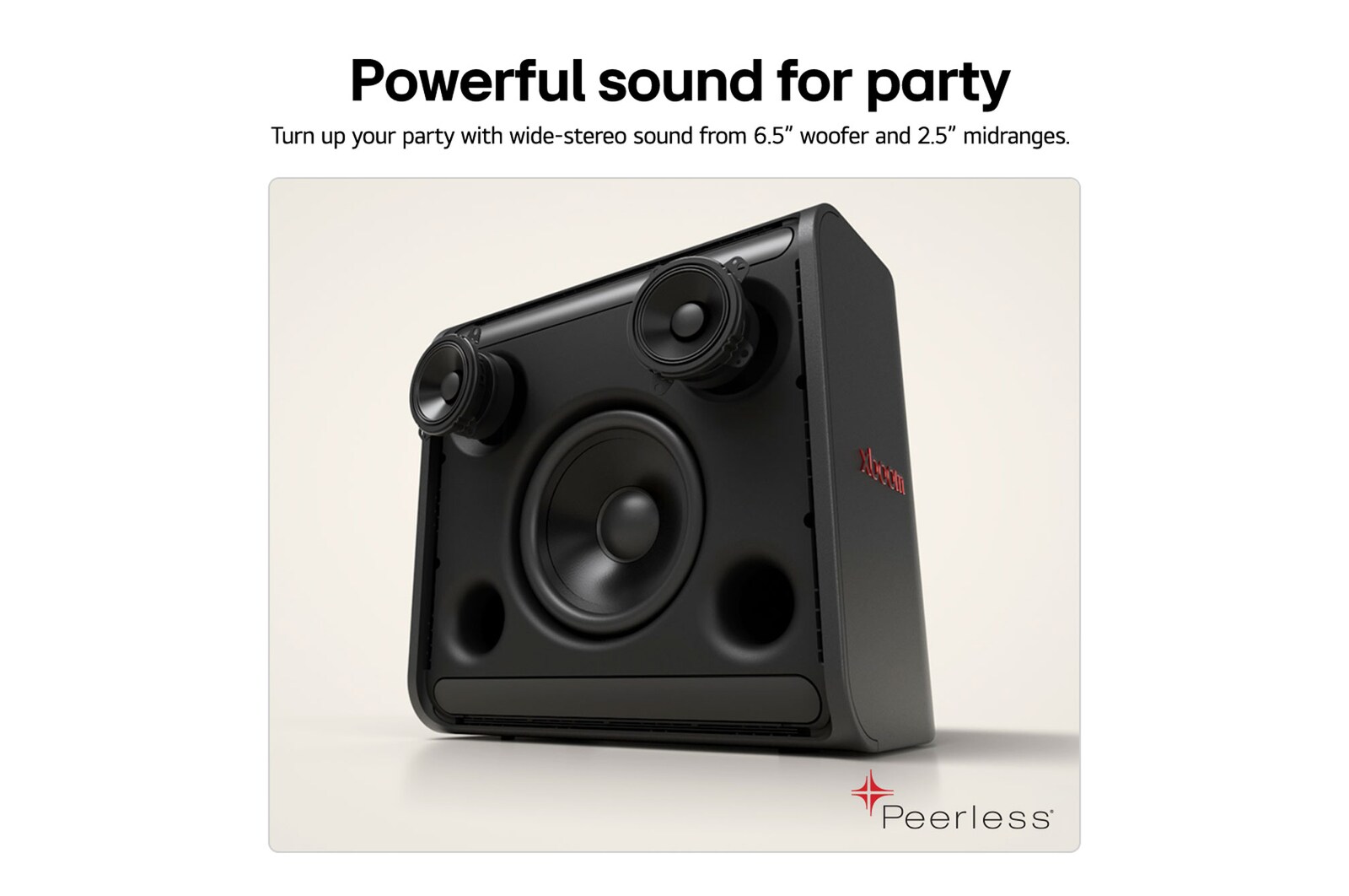 Powerful Sound for Party