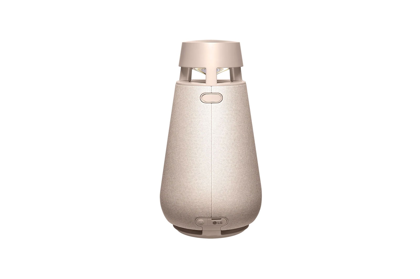 LG XBOOM 360 Portable Wireless Bluetooth Speaker with Omnidirectional Sound - Beige, XO3QBE