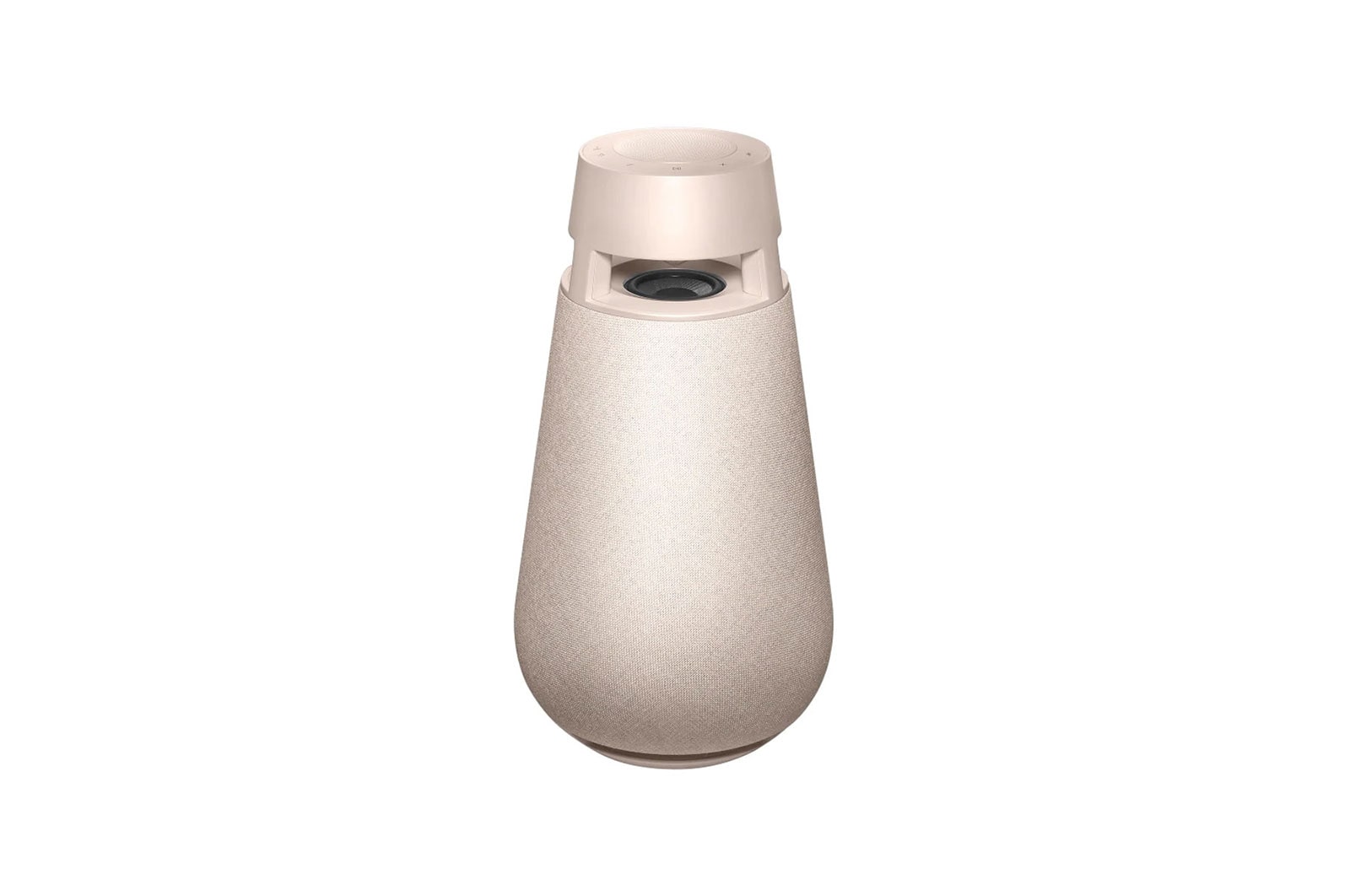 LG XBOOM 360 Portable Wireless Bluetooth Speaker with Omnidirectional Sound - Beige, XO3QBE