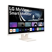LG 27" Full HD IPS Smart Monitor with webOS, 27SR50F-W