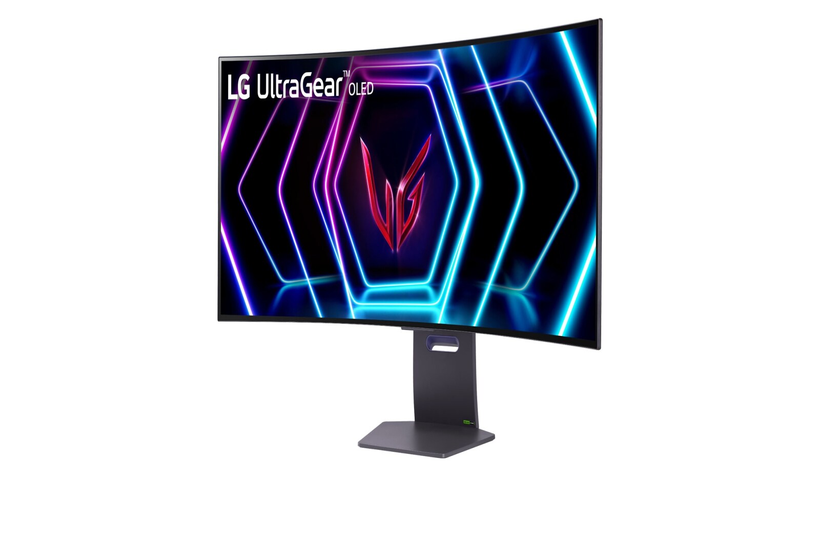 LG 39" UltraGear™ OLED curved gaming monitor | WQHD 800R, 240Hz, 0.03ms (GtG), HDR400 True black, 39GS95QE-B