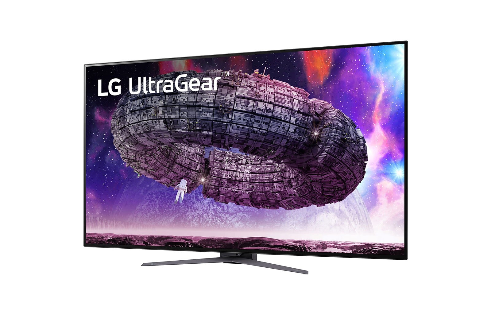 LG 48'' UltraGear™ UHD OLED Monitor with Anti-Glare Low Reflection 0.1ms R/T 120Hz and G-SYNC® Compatible, 48GQ900-B