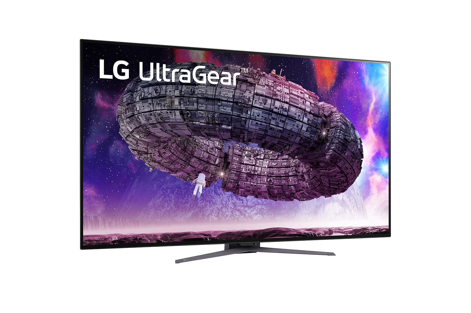 LG 48'' UltraGear™ UHD OLED Monitor with Anti-Glare Low Reflection 0.1ms R/T 120Hz and G-SYNC® Compatible, 48GQ900-B