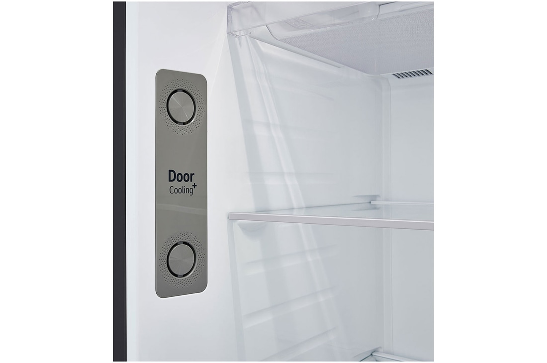 LG 493L Top Freezer Fridge in Essence Matt Black , GN-B452PQBK