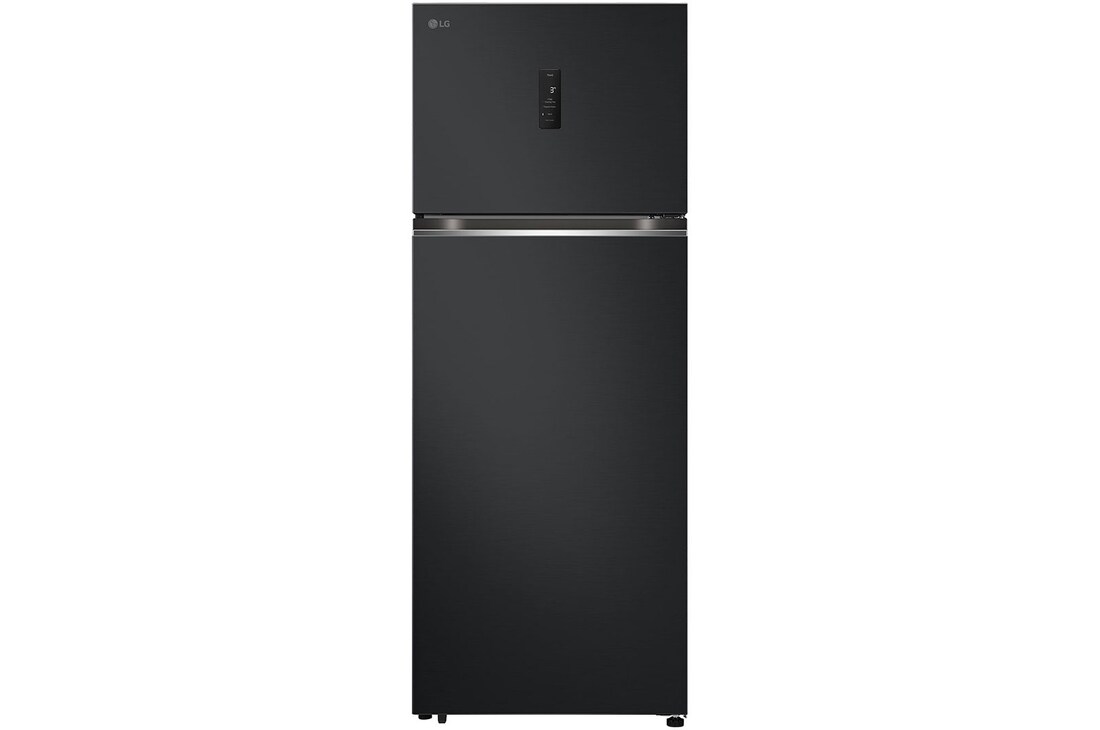 LG 493L Top Freezer Fridge in Essence Matt Black , GN-B452PQBK