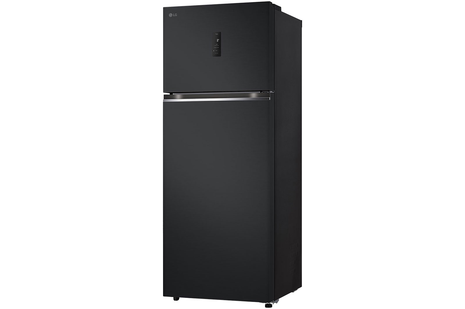 LG 493L Top Freezer Fridge in Essence Matt Black , GN-B452PQBK