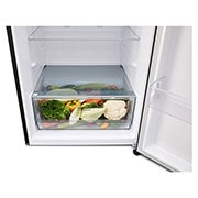 LG 493L Top Freezer Fridge in Essence Matt Black , GN-B452PQBK